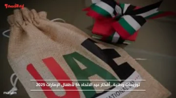 توزيعات وطنية.. أفكار عيد الاتحاد 54 لأطفال الإمارات 2025